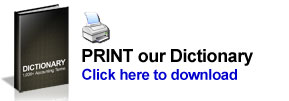 Print our Dictionary
