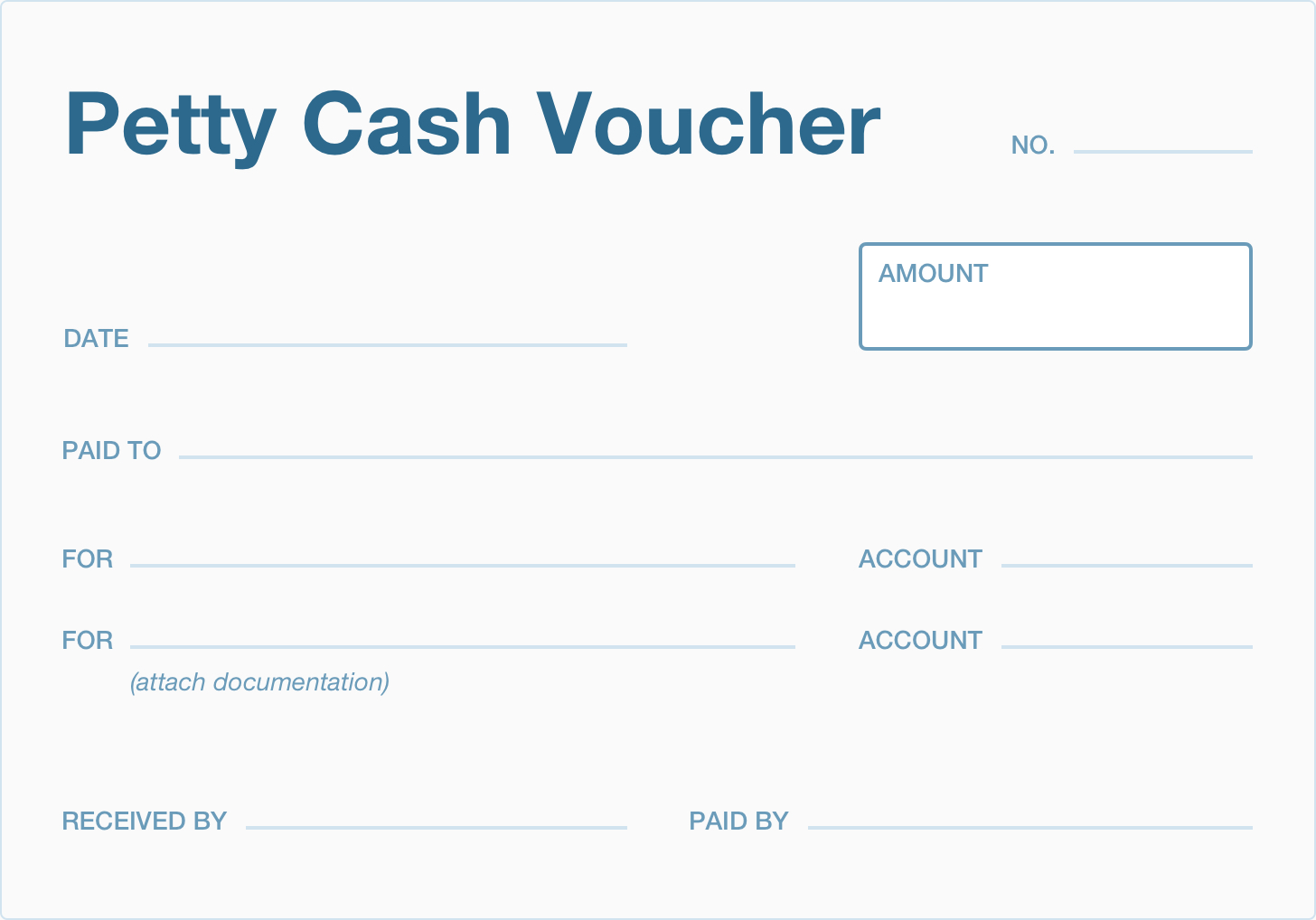 What Is A Petty Cash Voucher Accountingcoach