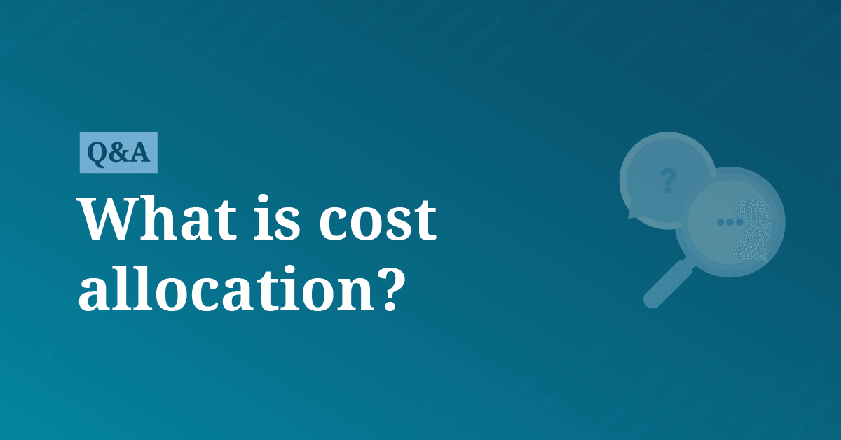 What is cost allocation? AccountingCoach