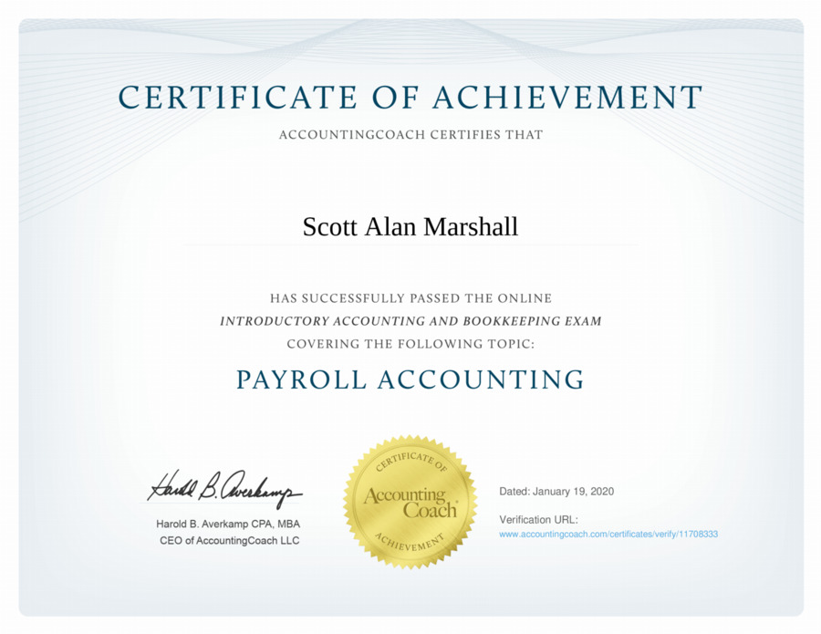 Certified Payroll Professional Online Certification – TLWK